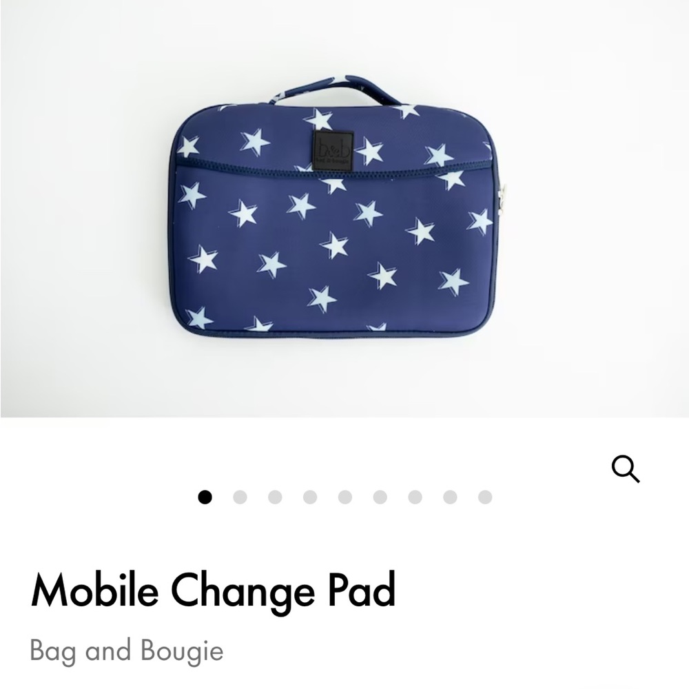 Portably baby changing pad